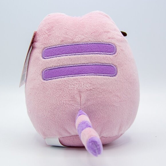 5" Purple Pusheen Cat w/ Purple Stripe/ Spin Master Stuffed Animal Plushie BNWT - Picture 4 of 4